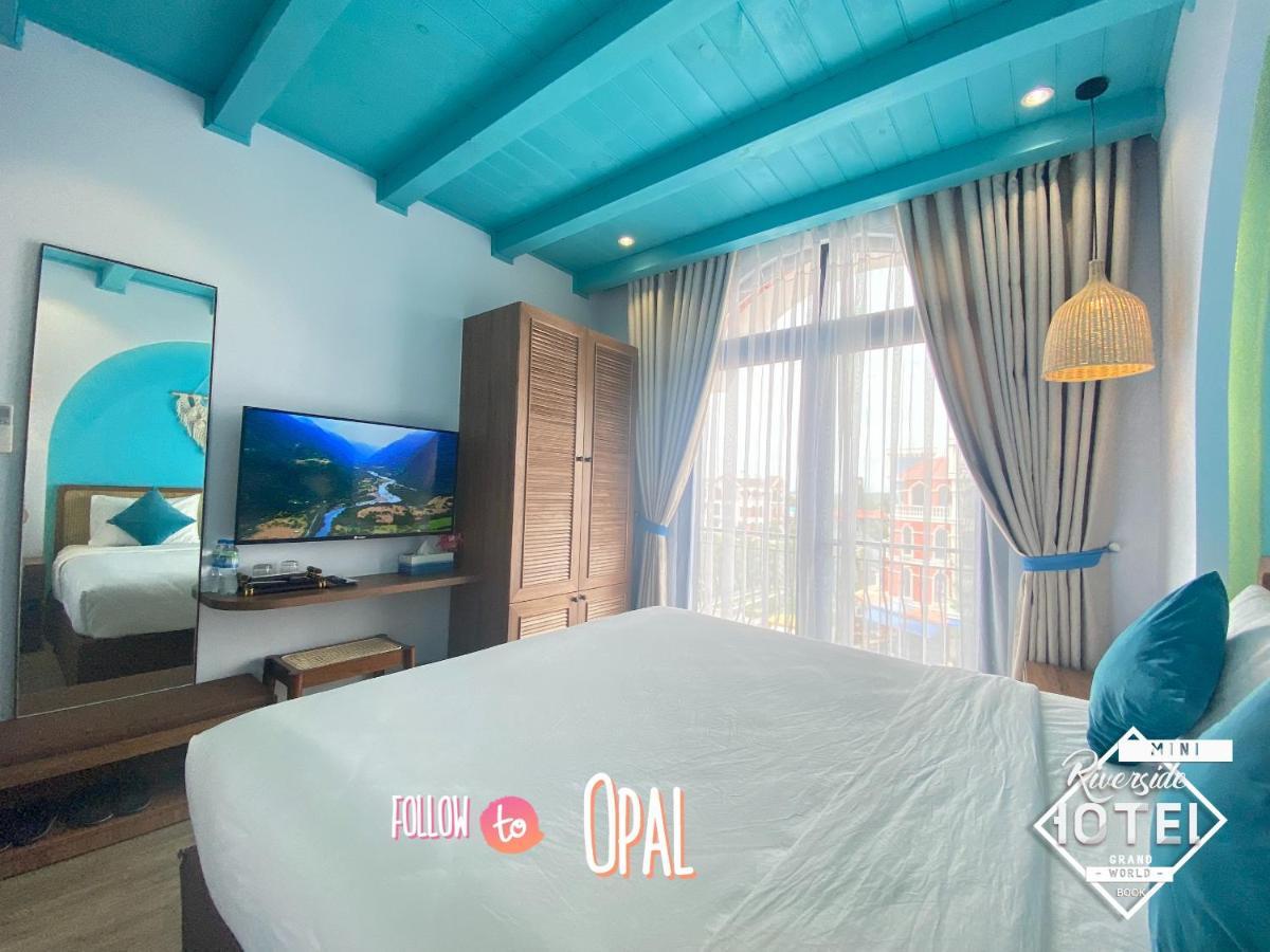 Riverside Mini Hotel Grand World Дуонг-Донг Экстерьер фото